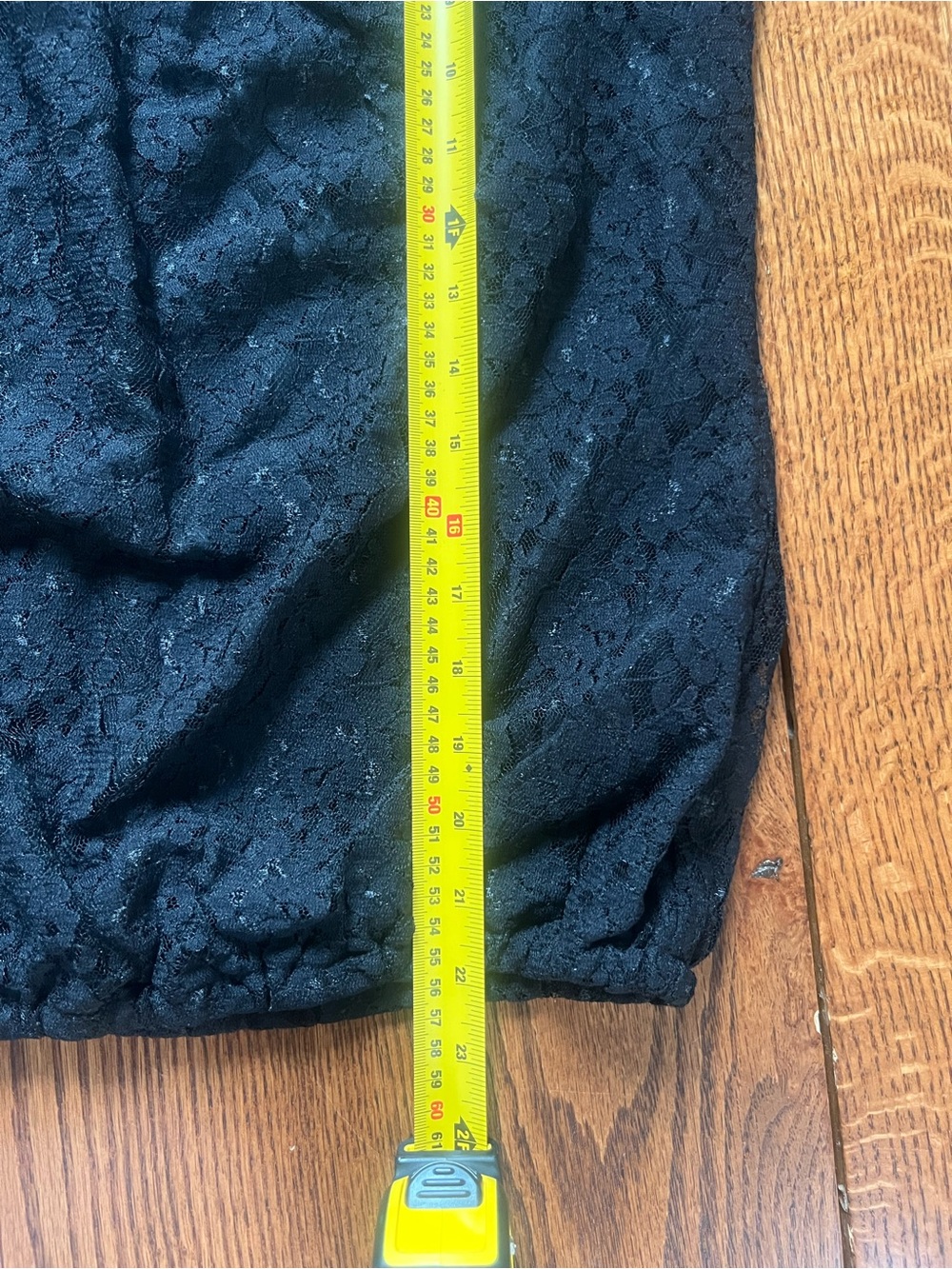 Jennifer & Grace Black Lace Sleeveless Blouse L Keyhole Back Dressy Top - Picture 7 of 7